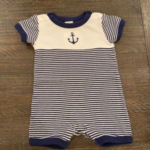 Baby boy shorts romper
